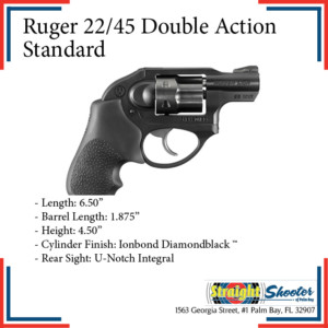 Straight Shooter - Handgun - Ruger 22/45 Double Action Standard
