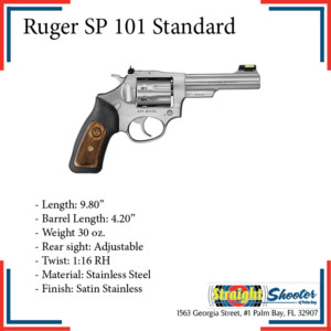 Straight Shooter - Handgun - Ruger SP 101 Standard