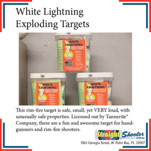 Straight Shooter - Personal Safety Supplies - White Lightning Exploding Targets